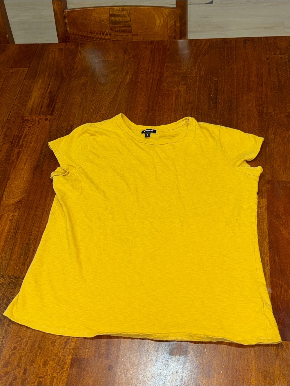 Express Lightweight dusty mustard Crewneck Women’s Tee